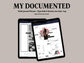 MY DOCUMENTED Digital Scrapbook Sticker book (PNGs, Goodnotes)