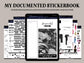 MY DOCUMENTED Digital Scrapbook Sticker book (PNGs, Goodnotes)
