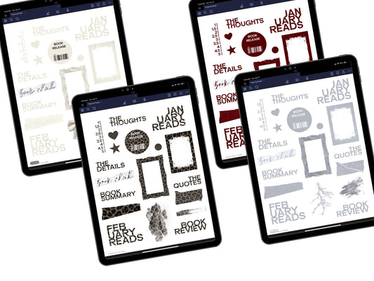Flipping Pages (Goodnotes, PNGs)