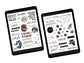 Do Not Disturb: Book, Show, Movie, Gaming Digital Journal Stickers (Goodnotes, PNGs)