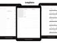Book Lover Digital Journaling and Planning Stickers (Goodnotes, PNGs)