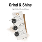 Grind and Shine Digital Journaling and Planning Stickers (Goodnotes, PNGs)