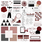 Main Character Energy Digital Journaling and Planning Stickers (Goodnotes, PNGs)
