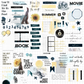 July Journal Stickers Digital Journaling and Planning Stickers (Goodnotes, Noteful, PNGs)