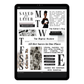 The Edit Digital Journaling and Planning Stickers (Goodnotes, PNG)