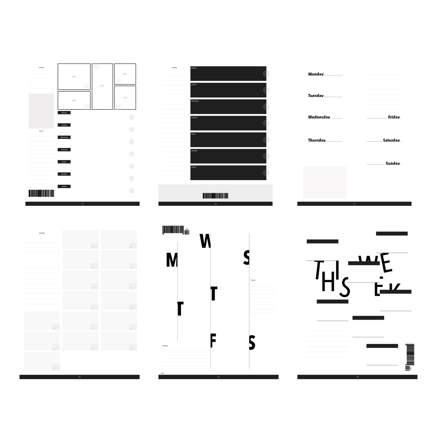 Editorial Templates 1001 Journaling and Planning Templates (PDF)