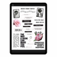Chapter Five Digital Journaling and Planning Stickers (Goodnotes, Noteful, PNG)