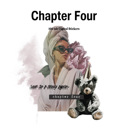 Chapter Four Digital Journaling and Planning Stickers (Goodnotes, Noteful, PNG)