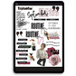 Chapter Nine Digital Journaling and Planning Stickers (Goodnotes, Noteful, PNGs)