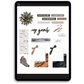 Grind and Shine Digital Journaling and Planning Stickers (Goodnotes, PNGs)