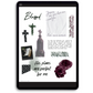 She has faith Digital Journaling and Planning Stickers (Goodnotes, PNGs)