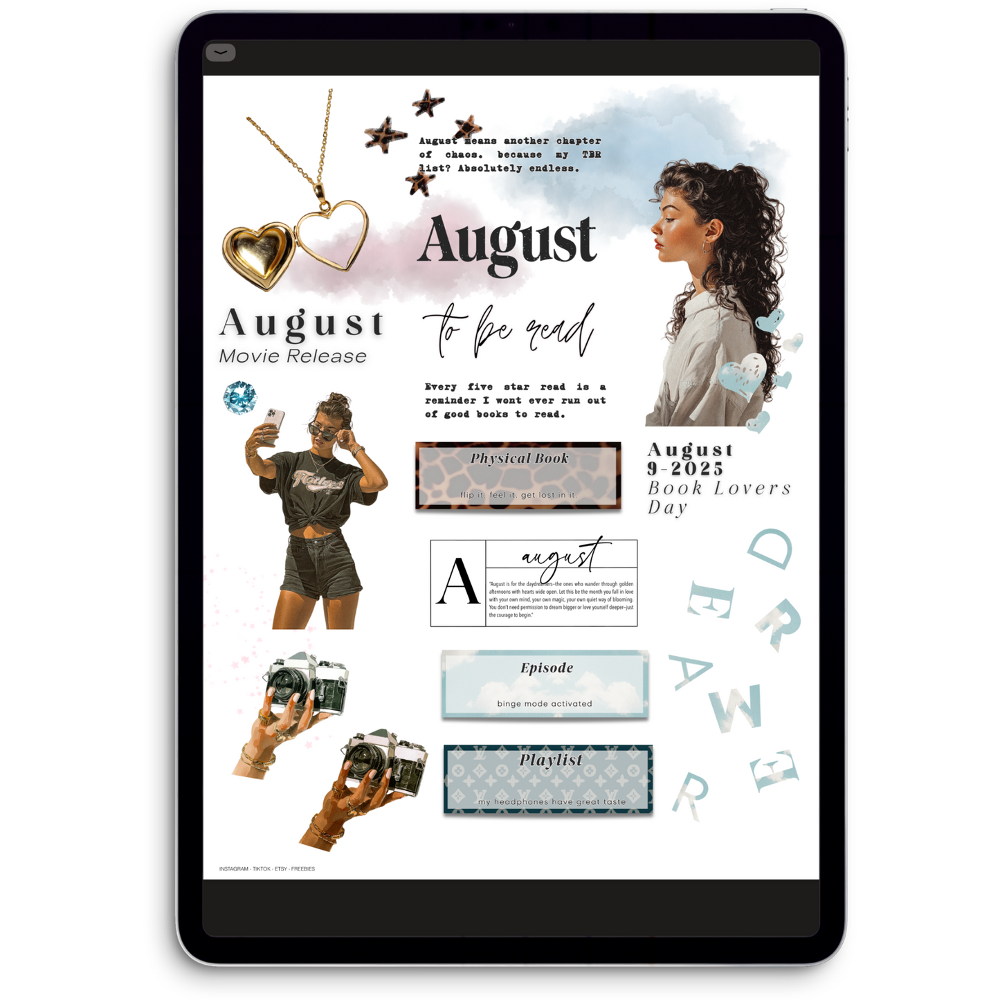 Chapter Eight Digital Journaling and Planning Stickers (Goodnotes, Noteful, PNGs)
