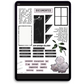 I Am Rich Digital Journaling and Planning Stickers (Goodnotes, PNGs)