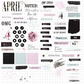 April Bloom Digital Journaling and Planning Stickers (Goodnotes, PNGs)
