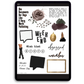 Chapter Eleven Digital Journaling and Planning Stickers (Goodnotes, Noteful, PNGs)