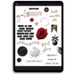 Chapter Twelve Digital Journaling and Planning Stickers (Goodnotes, Noteful, PNGs)