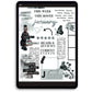 Chapter One Digital Journaling and Planning Stickers (Goodnotes, Noteful, PNG)