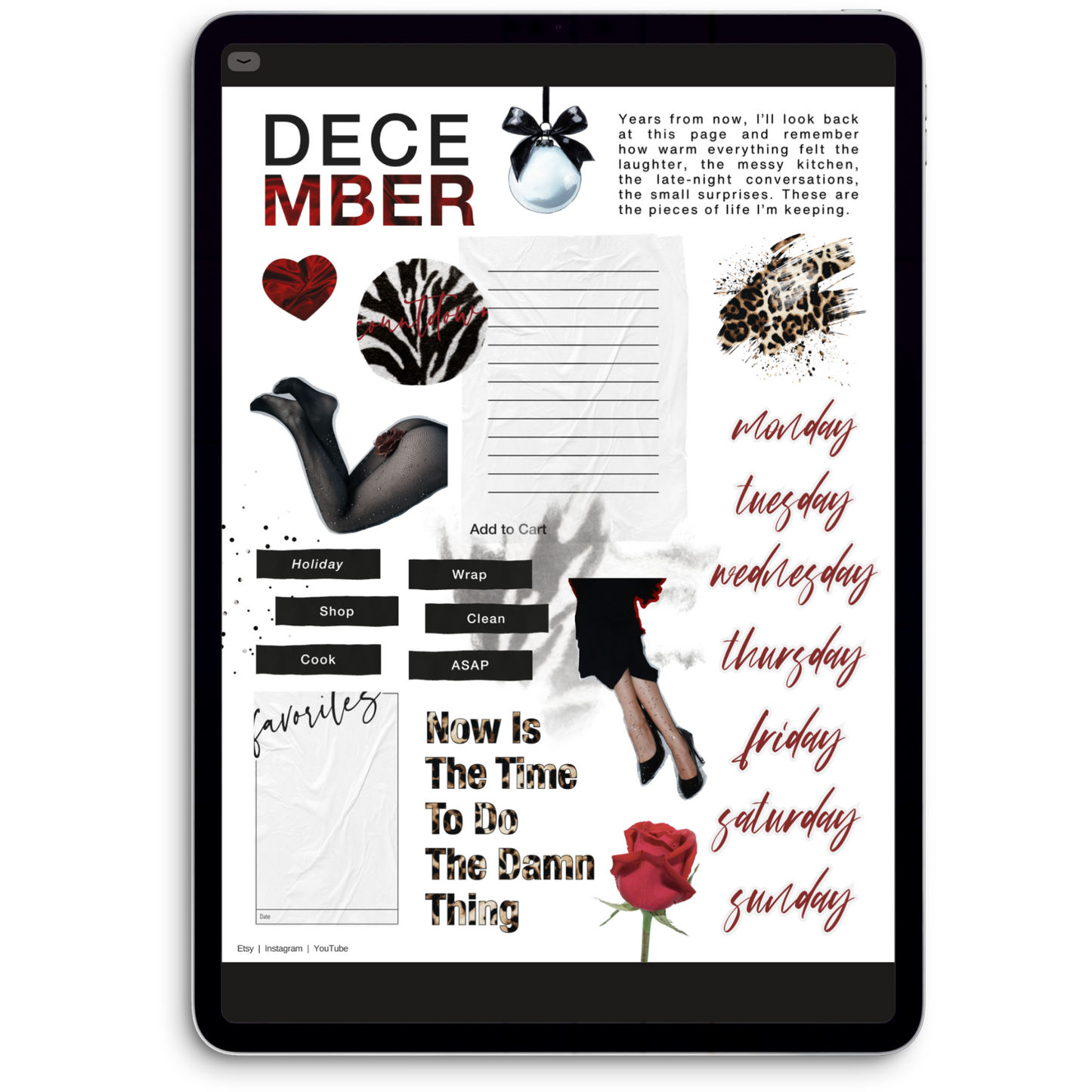 Chapter Twelve Digital Journaling and Planning Stickers (Goodnotes, Noteful, PNGs)