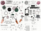 Currently Collection Digital Journaling and Planning Stickers (Goodnotes, PNGs)