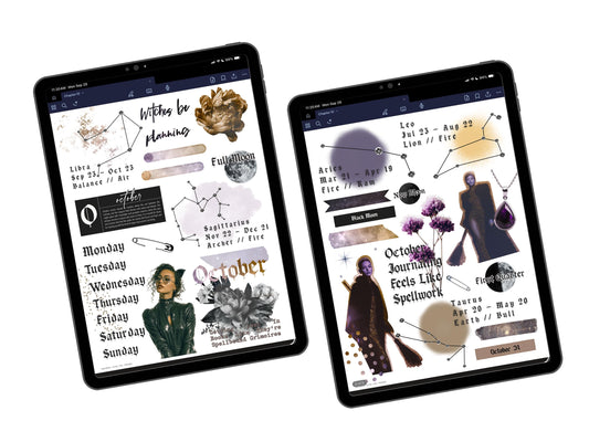 Chapter 10 Digital Journaling and Planning Stickers (Goodnotes, Noteful, PNGs)