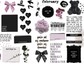 After Dark Digital Journaling and Planning Stickers (Goodnotes, Noteful, PNG)