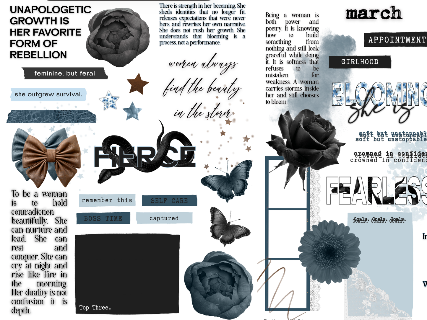 Chapter Three Digital Journaling and Planning Stickers (Goodnotes, Noteful, PNG)