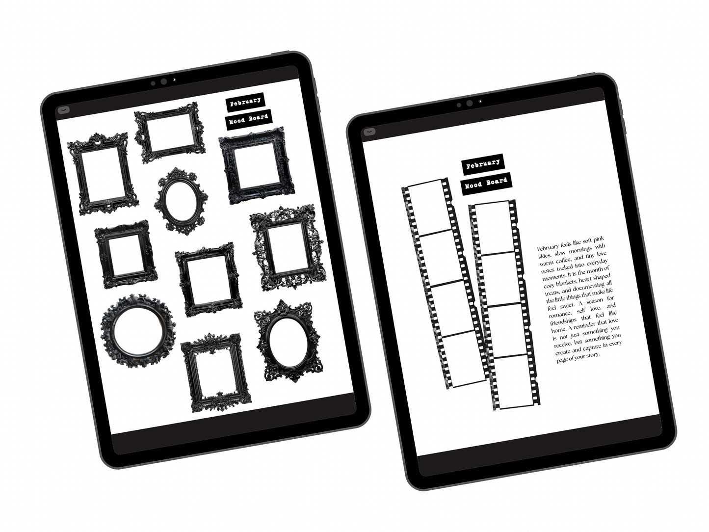 Chapter Two Digital Journaling and Planning Stickers (Goodnotes, Noteful, PNG)