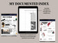 MY DOCUMENTED Digital Scrapbook Sticker book (PNGs, Goodnotes)